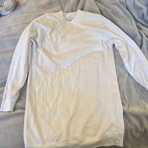 Vince white sweatshirt dress size XS
